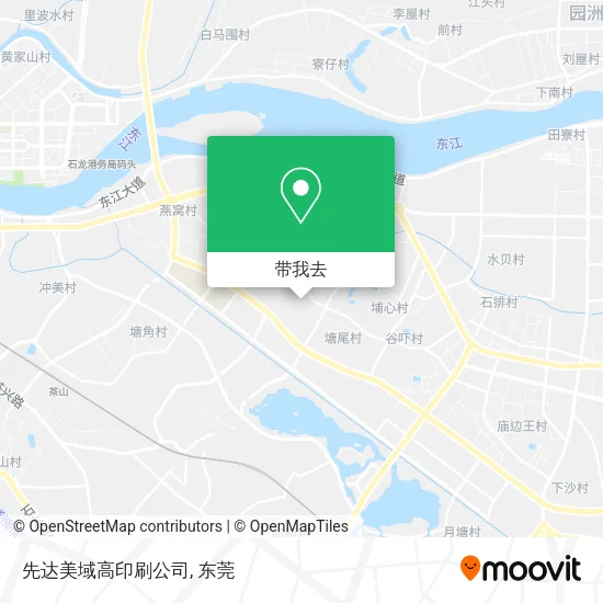 先达美域高印刷公司地图