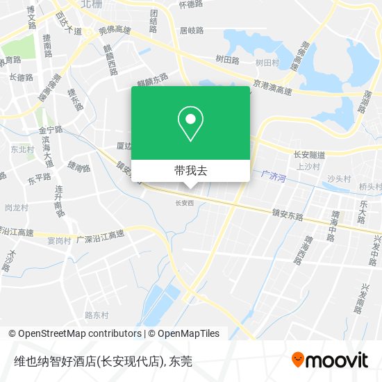 维也纳智好酒店(长安现代店)地图