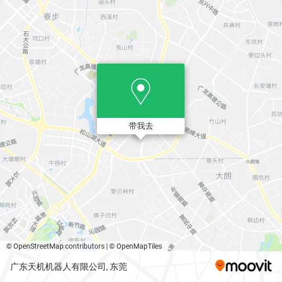 广东天机机器人有限公司地图