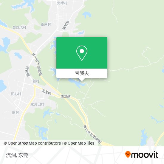 流洞地图