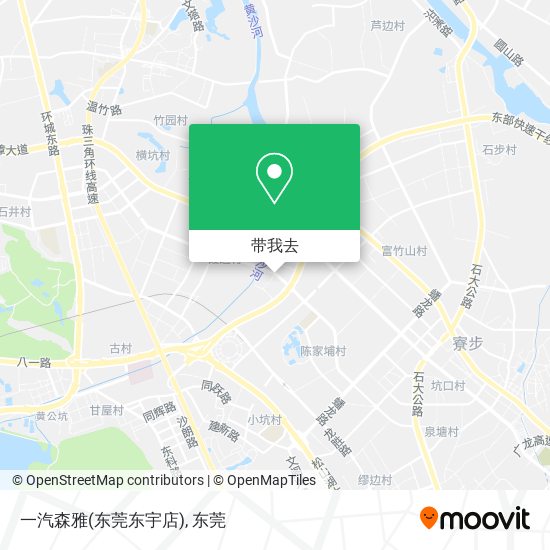 一汽森雅(东莞东宇店)地图