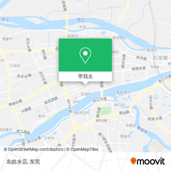 东皓水店地图