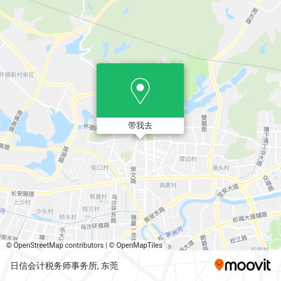 日信会计税务师事务所地图