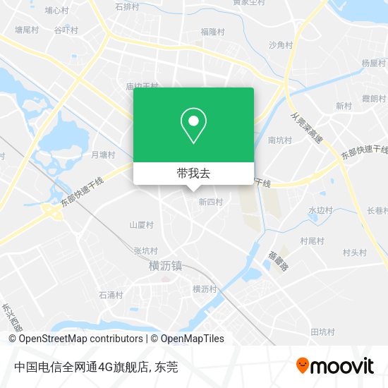 中国电信全网通4G旗舰店地图