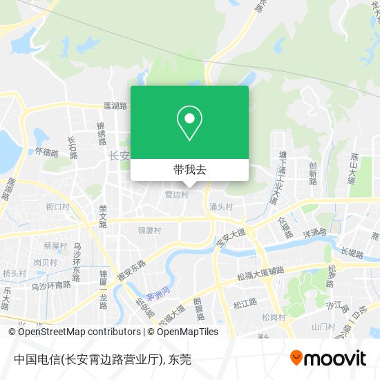 中国电信(长安霄边路营业厅)地图