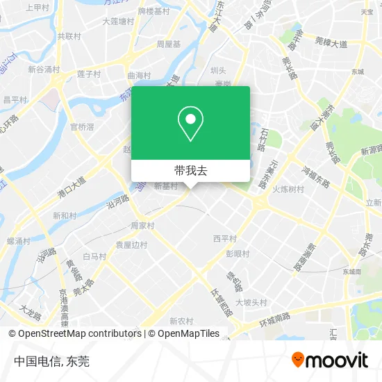 中国电信地图