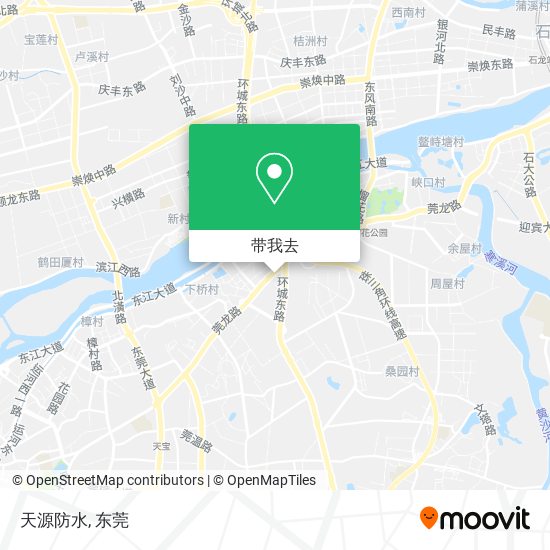 天源防水地图