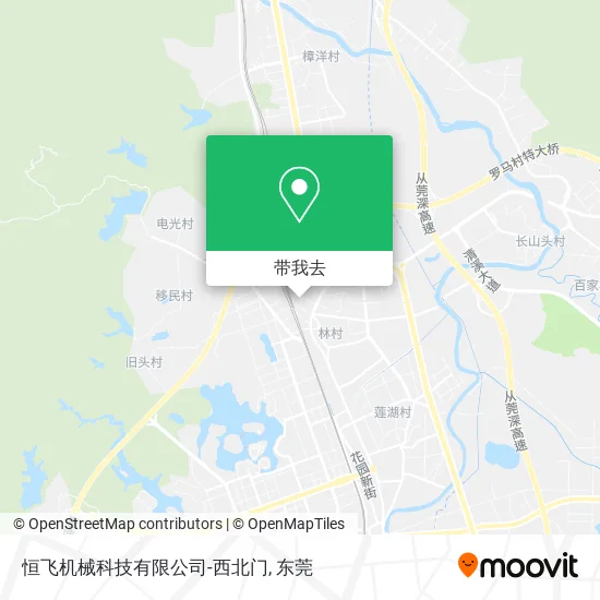 恒飞机械科技有限公司-西北门地图
