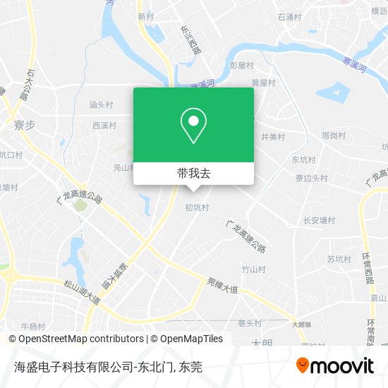 海盛电子科技有限公司-东北门地图
