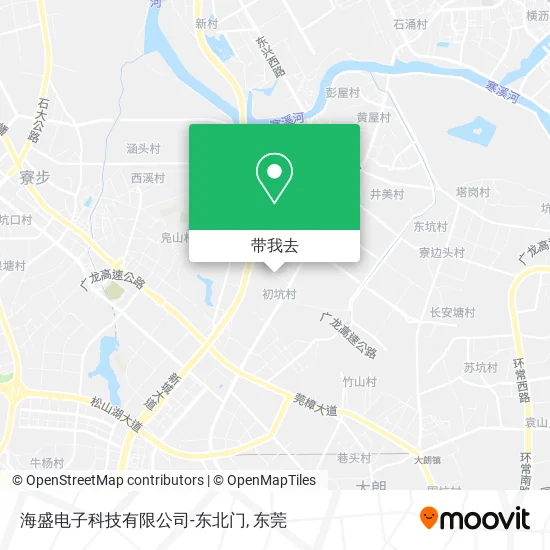 海盛电子科技有限公司-东北门地图