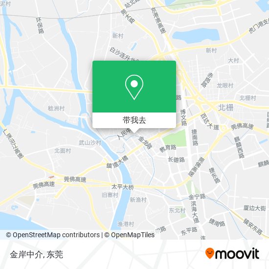 金岸中介地图