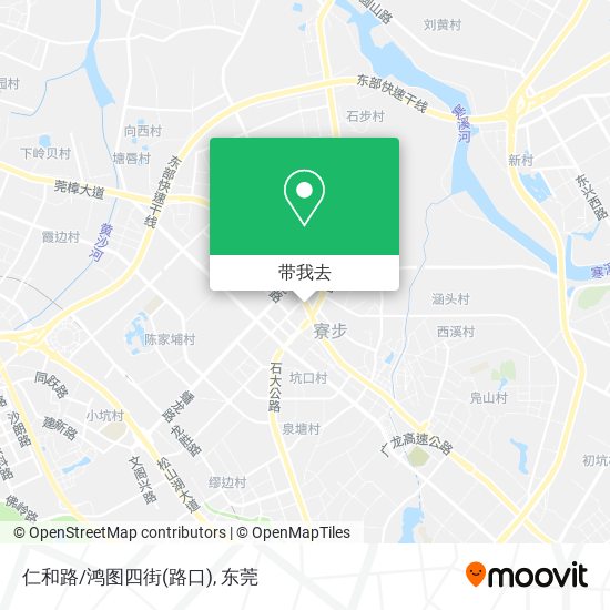 仁和路/鸿图四街(路口)地图