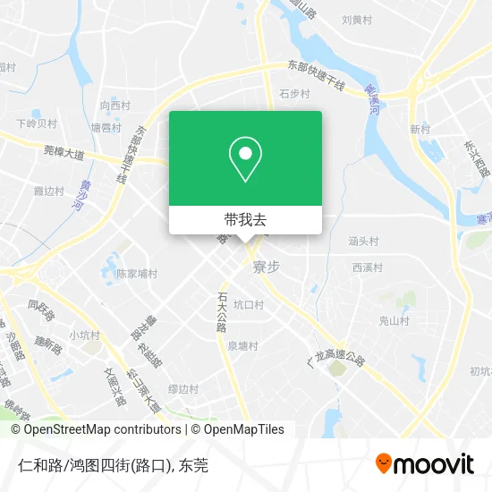 仁和路/鸿图四街(路口)地图