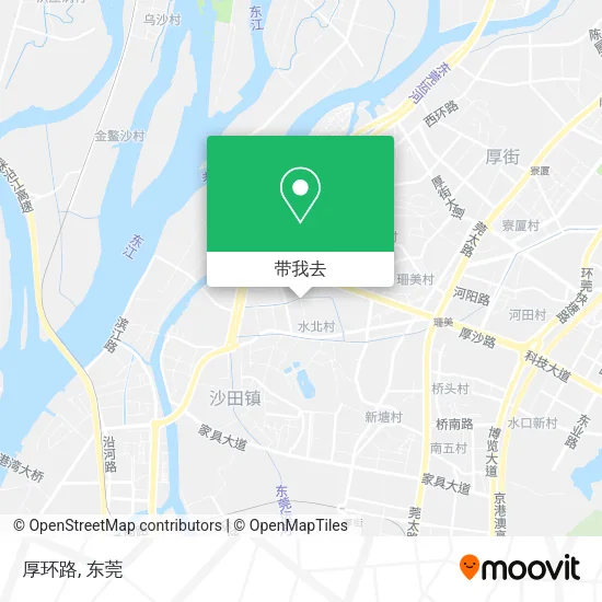厚环路地图