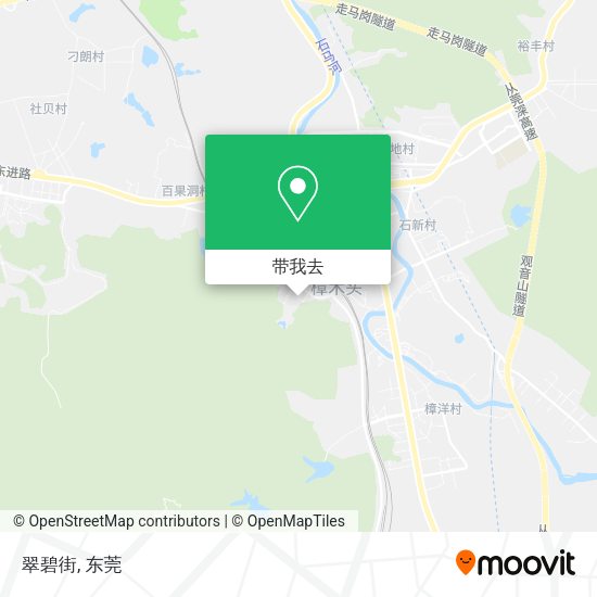 翠碧街地图
