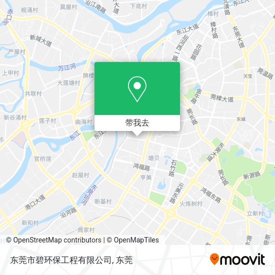 东莞市碧环保工程有限公司地图