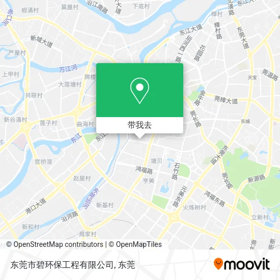 东莞市碧环保工程有限公司地图