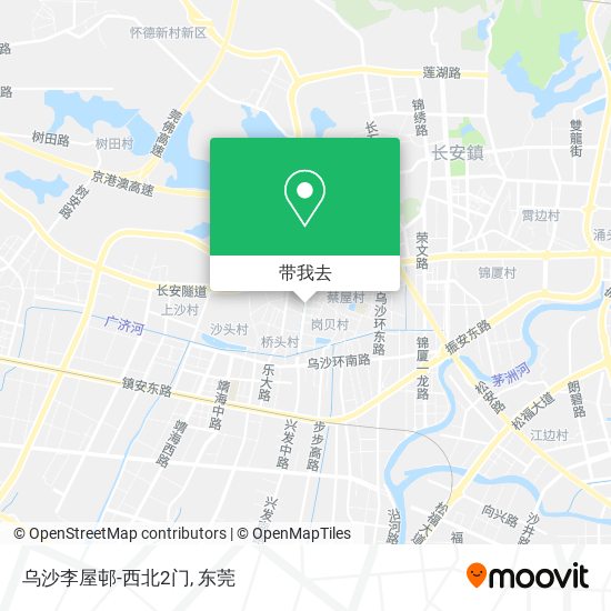 乌沙李屋邨-西北2门地图
