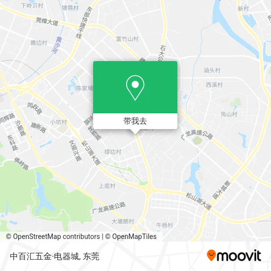 中百汇五金·电器城地图