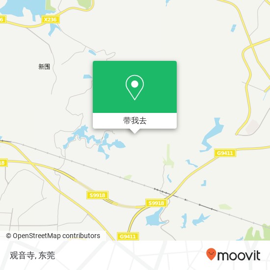 观音寺地图