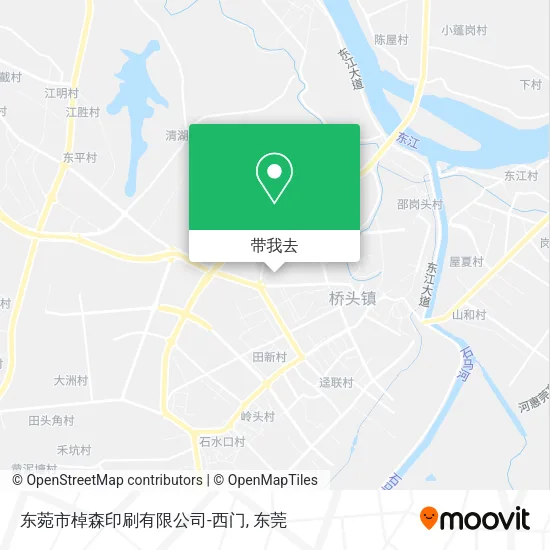 东菀市棹森印刷有限公司-西门地图