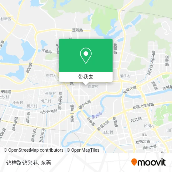 锦样路锦兴巷地图