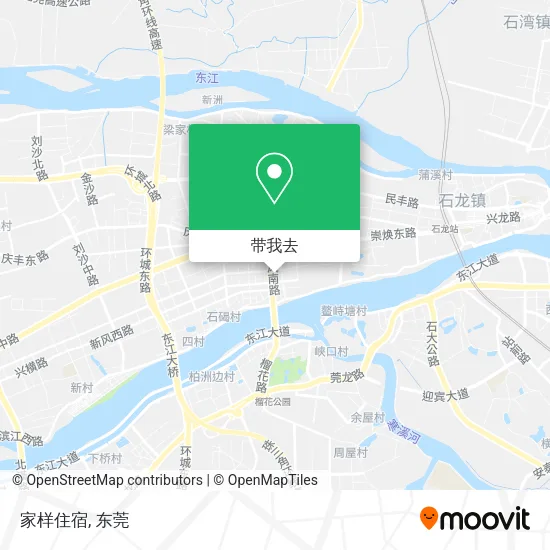 家样住宿地图