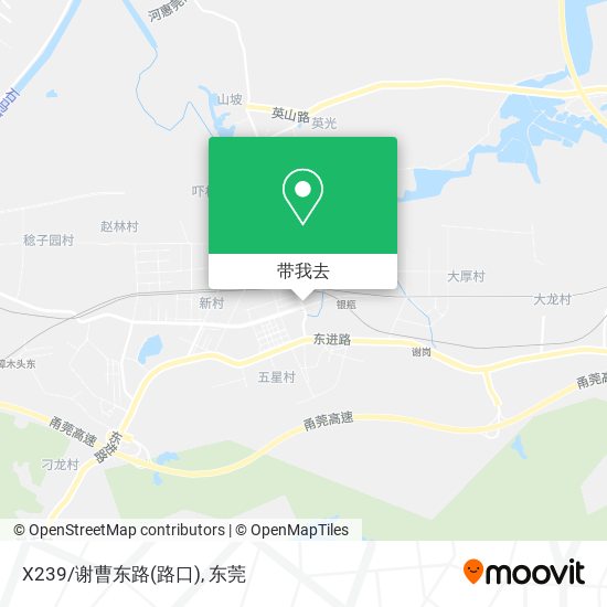 X239/谢曹东路(路口)地图