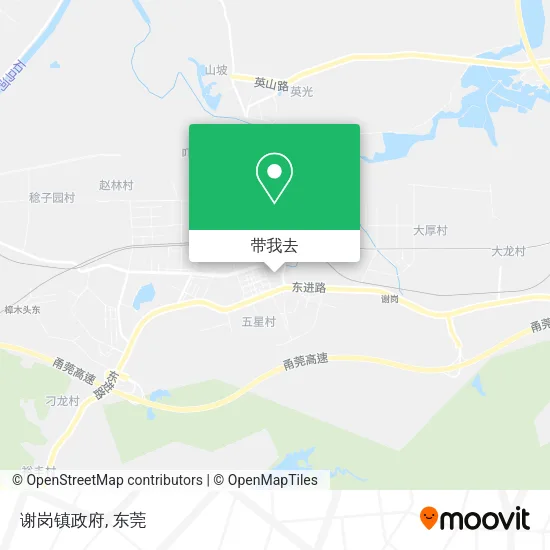 谢岗镇政府地图