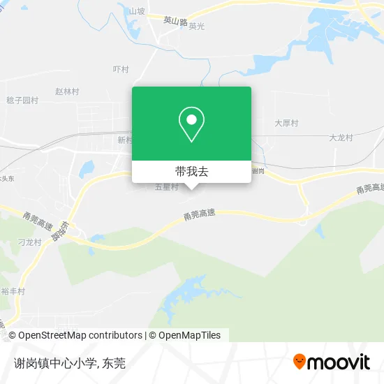 谢岗镇中心小学地图