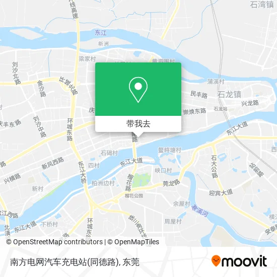 南方电网汽车充电站(同德路)地图