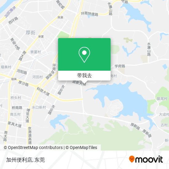 加州便利店地图