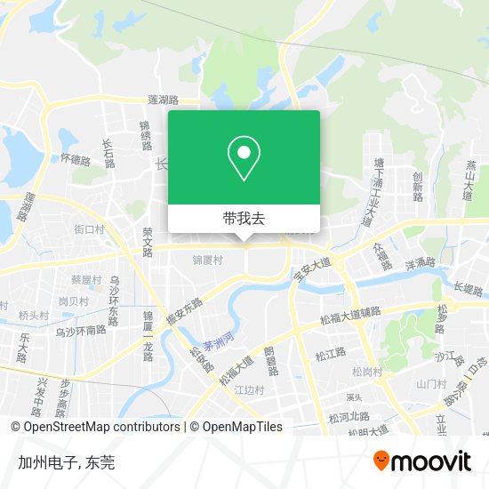 加州电子地图