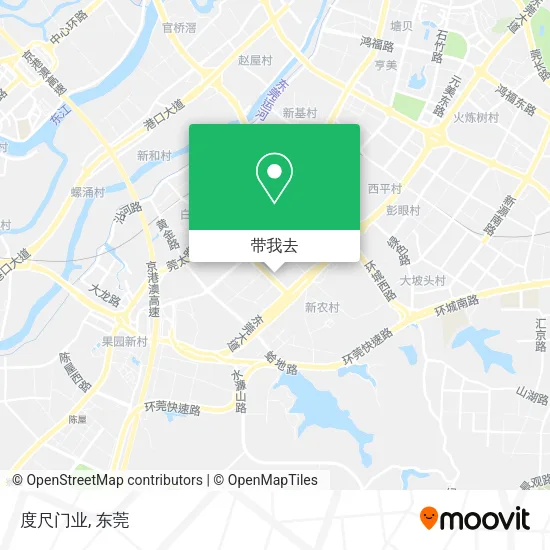 度尺门业地图