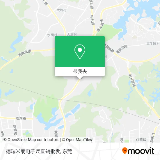 德瑞米朗电子尺直销批发地图