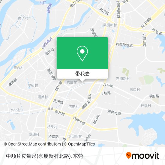 中顺片皮量尺(寮厦新村北路)地图