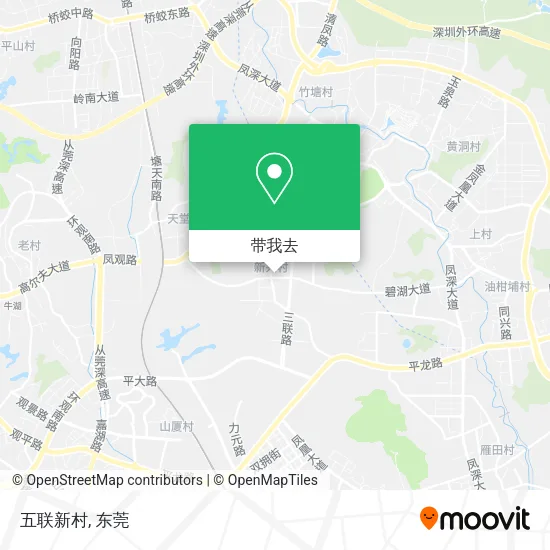 五联新村地图