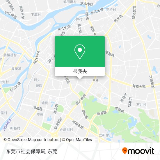 东莞市社会保障局地图