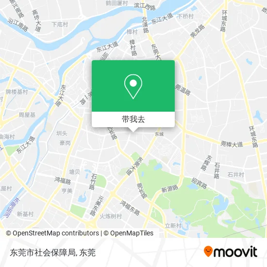 东莞市社会保障局地图