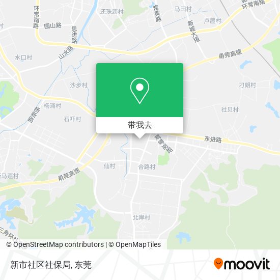 新市社区社保局地图