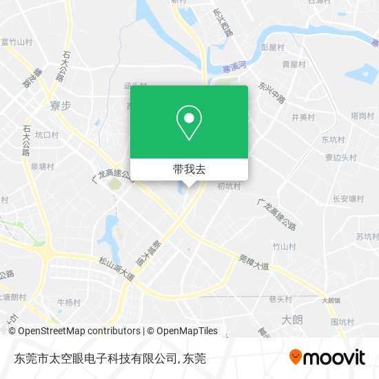 东莞市太空眼电子科技有限公司地图