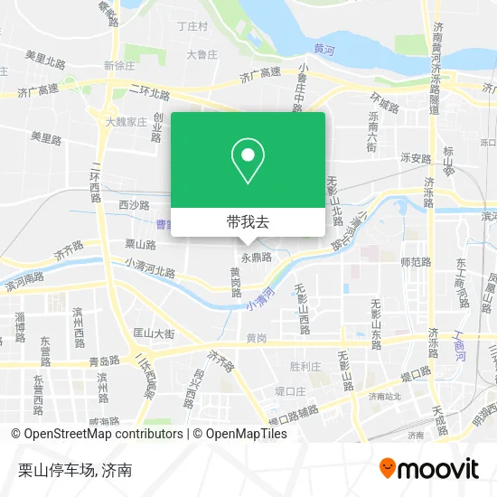 栗山停车场地图