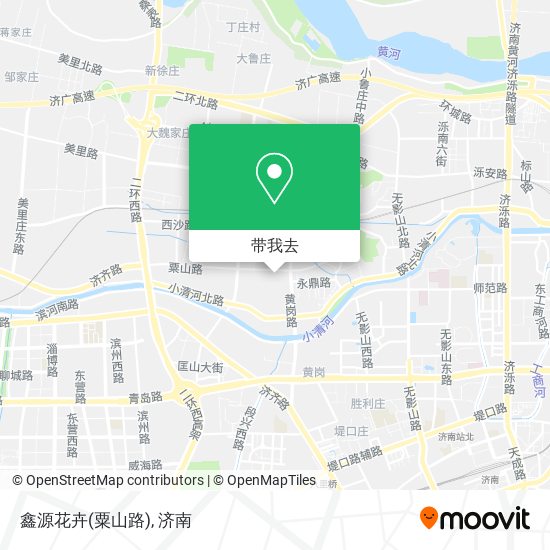鑫源花卉(粟山路)地图