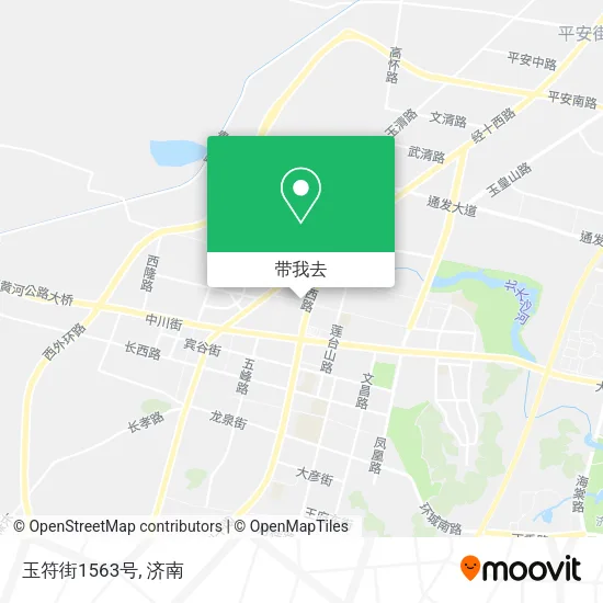 玉符街1563号地图