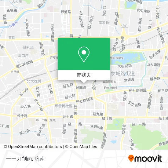 一一刀削面地图