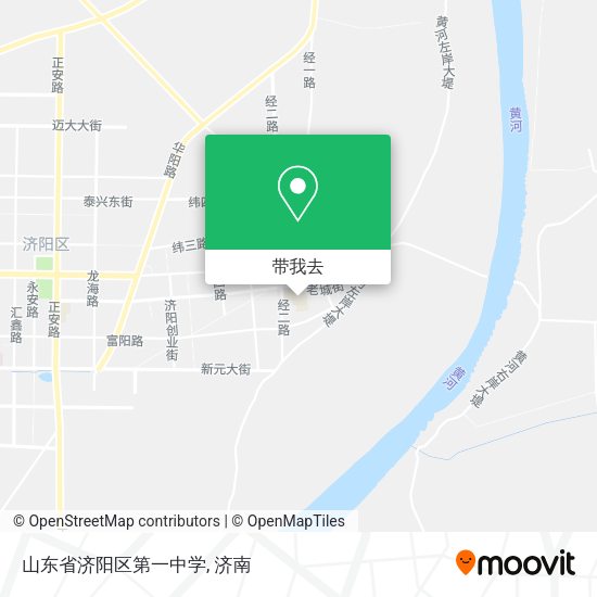 山东省济阳区第一中学地图