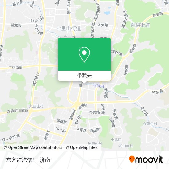 东方红汽修厂地图