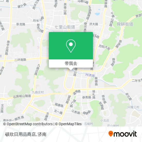 硕欣日用品商店地图