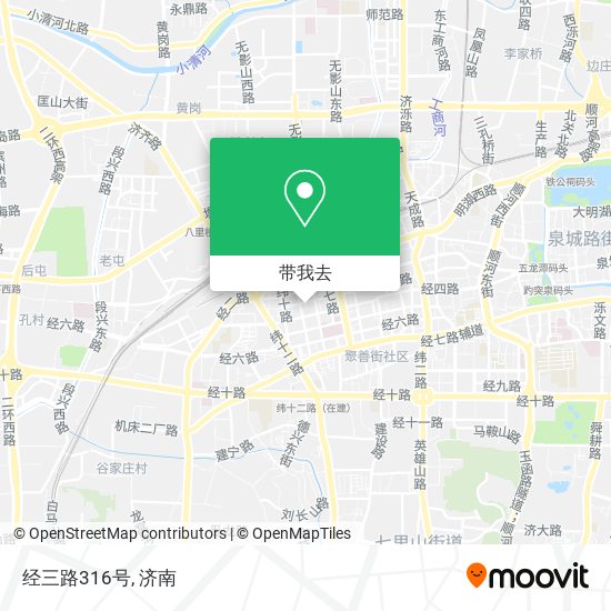经三路316号地图