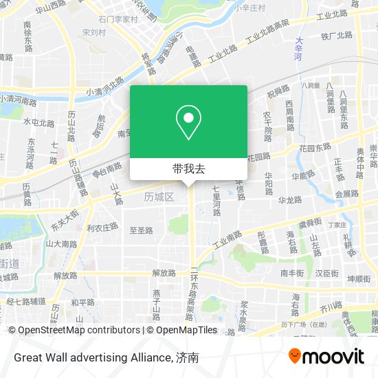 Great Wall advertising Alliance地图